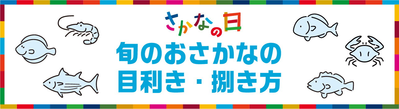 おさかなの目利き・捌き方